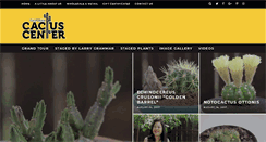 Desktop Screenshot of cactuscenter.com